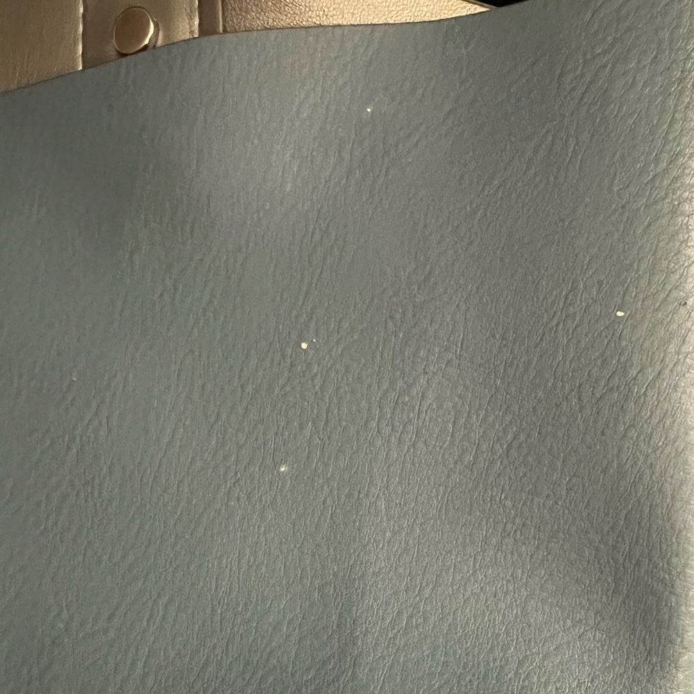 Zara Blue Reversible Tote with Detachable Wristlet - NWT - Picture 5 of 13
